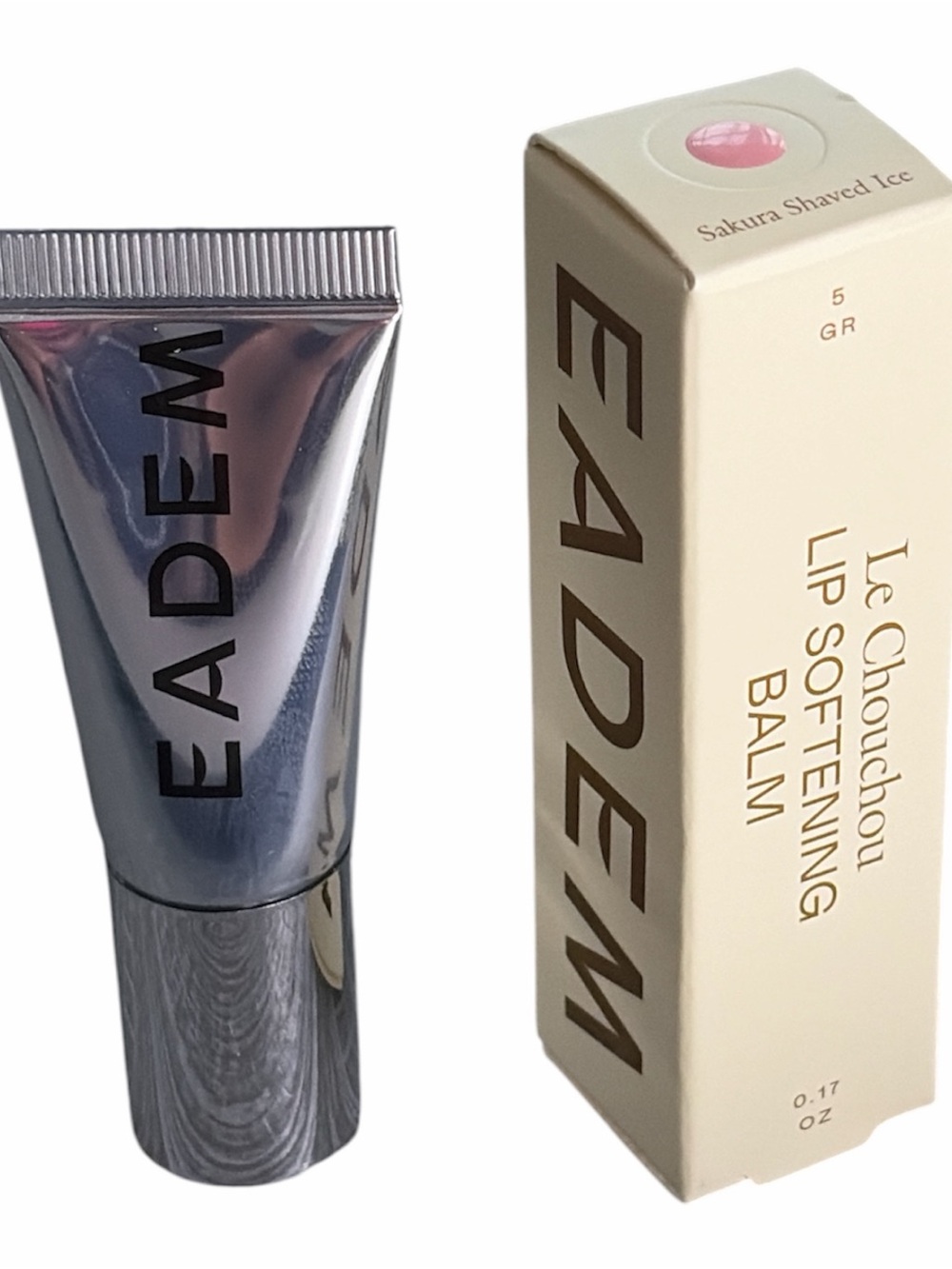 EADEM mini Le Chouchou Lip Softening Balm - Sakura Shaved Ice Pink